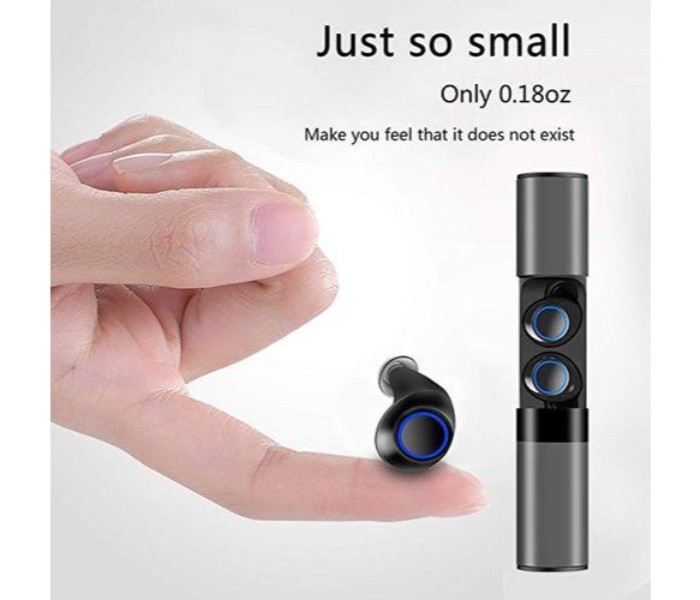 Fashionable Mini Double Side Earphone Wireless Bluetooth Headset with 2 in 1 Charging Box and External Mobile Power Bank with LED Indicator S2KAR Assorted  - Zoom Image 4