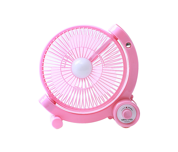 Krypton CO5020+5085 Rechargable Mini Fan + Light Combo with Remote control - Zoom Image 3