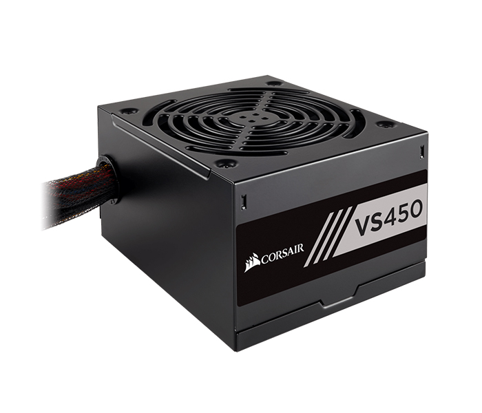 Corsair CP-9020170-UK VS Series VS450 450W 80 Plus White Certified PSU - Black - Zoom Image 4