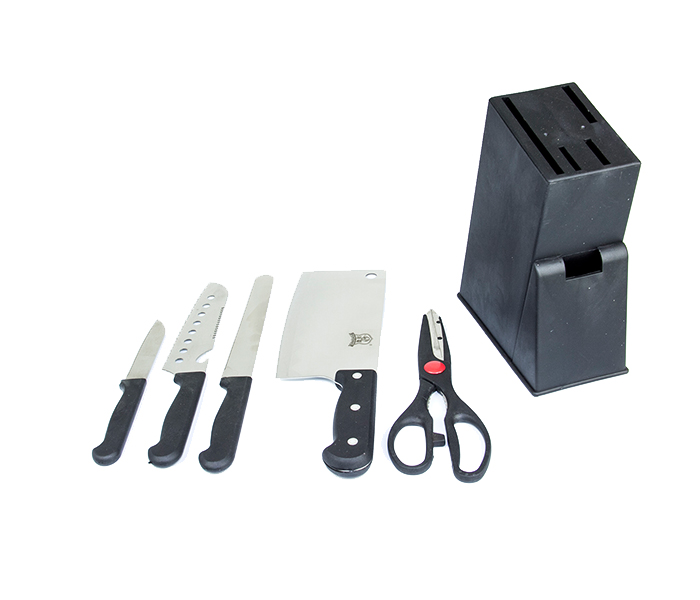 Taqdeer YG-821 5 Pieces Knife Set with Knife Holder Stand - Zoom Image 4