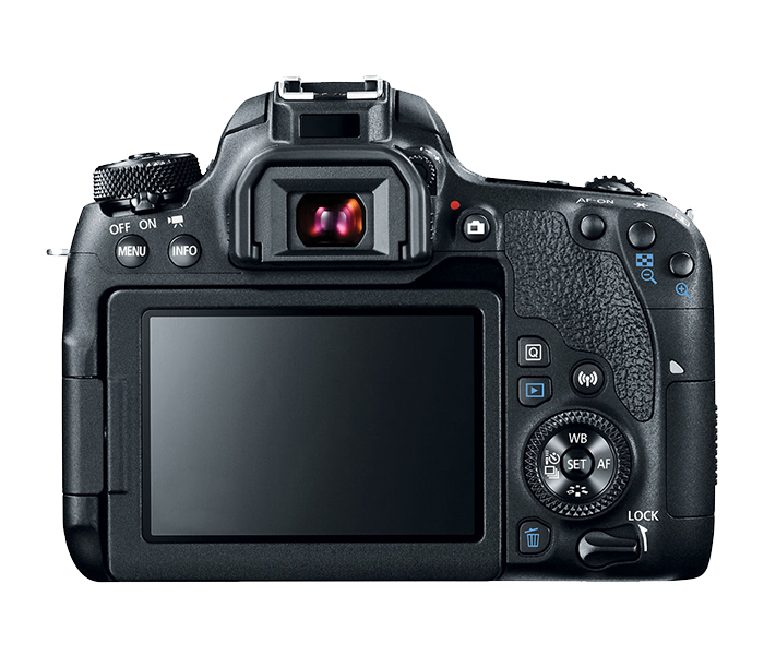 Canon EOS 77D EF-S 24.2 MP DSLR Camera with 18-135mm USM Lens - Black - Zoom Image 1