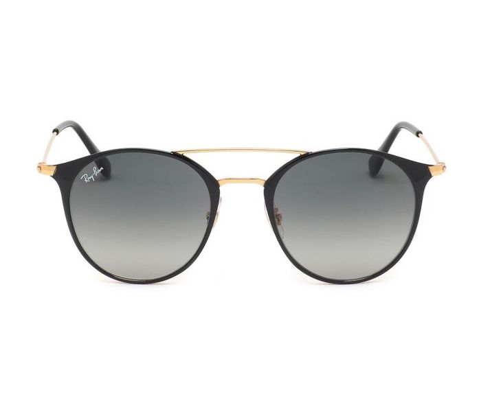 Ray-Ban RB35461877152 Round Golden Frame & Brown Mirrored Sunglasses for Unisex - Zoom Image 1