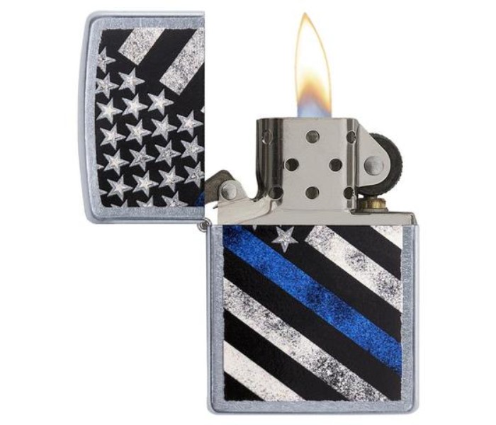 Zippo 29551 207 Blue Line Lighter Multicolor - Zoom Image 1