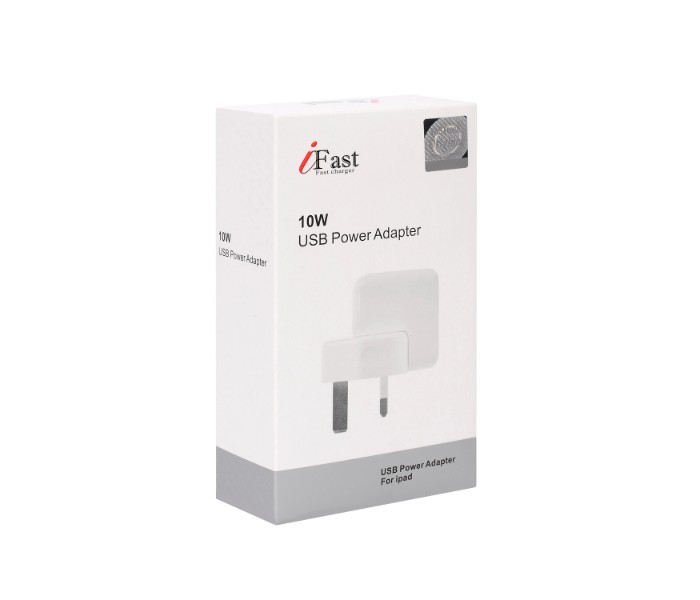 I Fast IF9070 USB Power Adapter for iPad White - Zoom Image