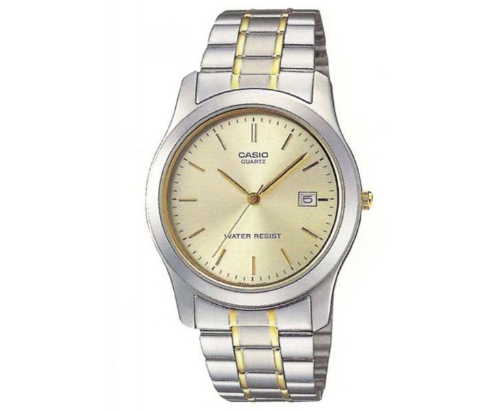 Casio MTP-1141G-9ARDF (CN) Mens Analog Watch Gold and Silver - Zoom Image