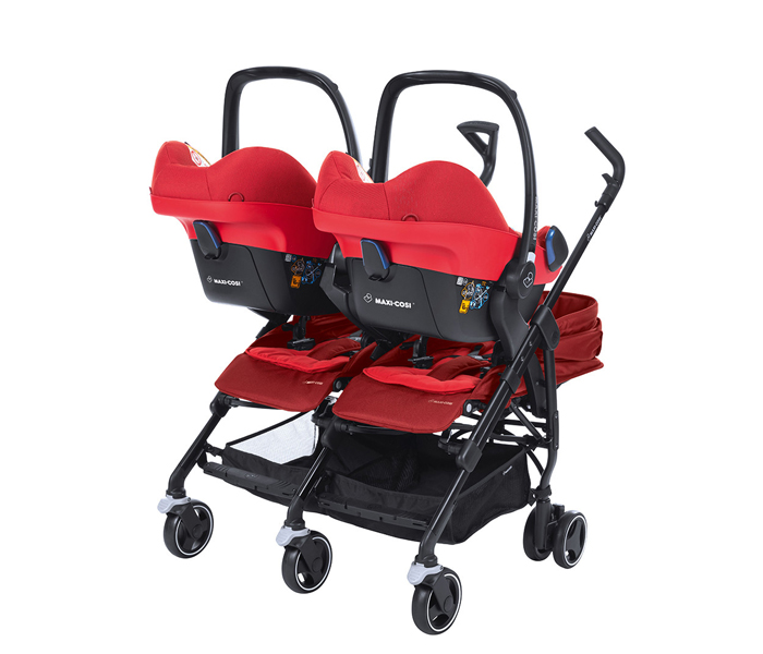 Maxi-Cos Dana For 2 Double Baby Stroller - Vivid Red - Zoom Image 3