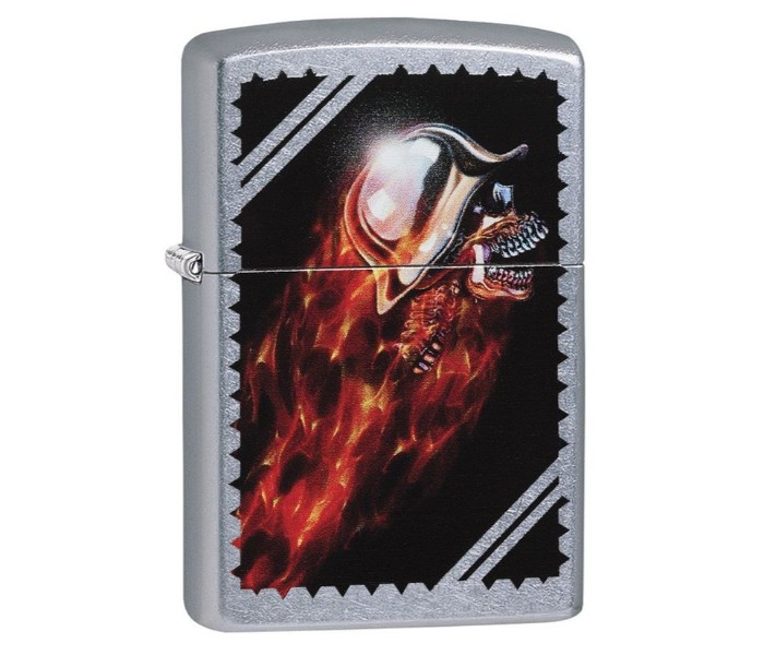 Zippo 29067 Flaming Skull Street Lighter Multicolor - Zoom Image 3