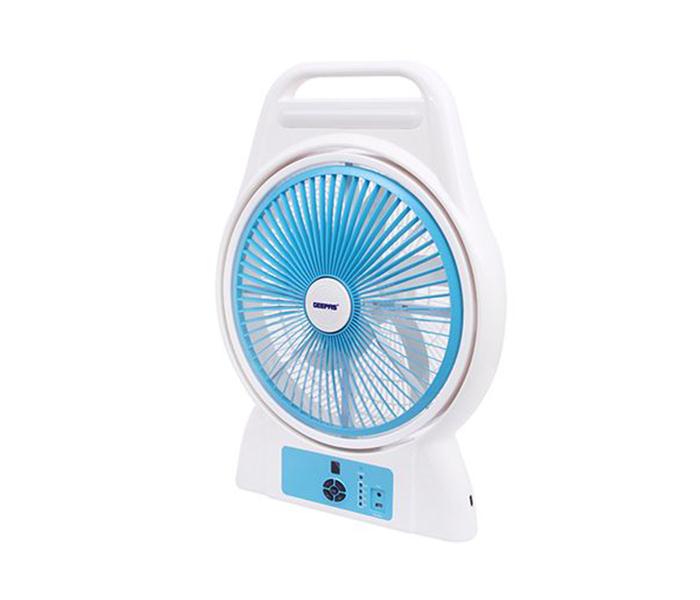 Geepas GF9500 16-inch 9 Speed Rechargeable Fan with LED Light - Zoom Image 2