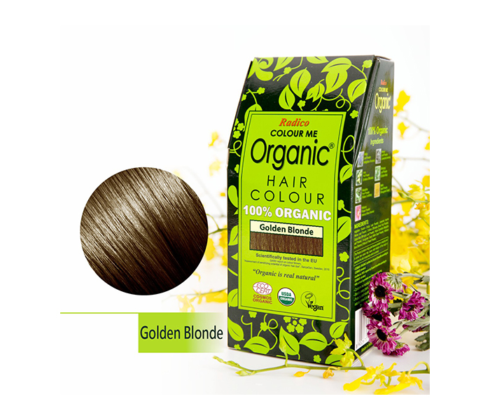 RADICO Colour Me Organic Hair Colour - Golden Blonde - Zoom Image 1