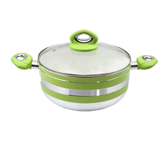 Royalford RF6865 Casserole with Lid - 22cm, Green - Zoom Image