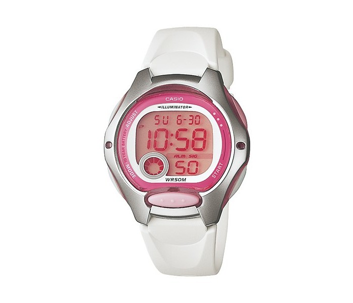 Casio LW-200-7AVDF Womens Digital Watch White - Zoom Image