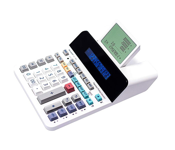 Sharp EL-1901 Paperless Printing Calculator with Check & Correct, 12-Digit LCD - Zoom Image 1