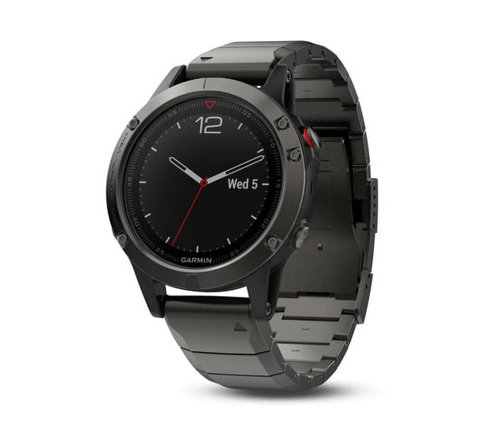 Garmin Fenix 5 Sapphire Multisport Smart Watch With Metal Band - Grey - Zoom Image 3