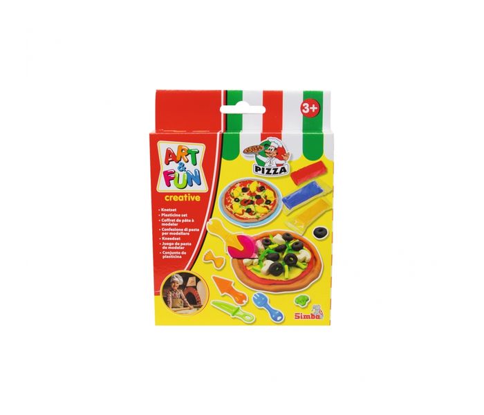 Simba 6324177 Art & Fun Dough Set Pizza - Zoom Image 4