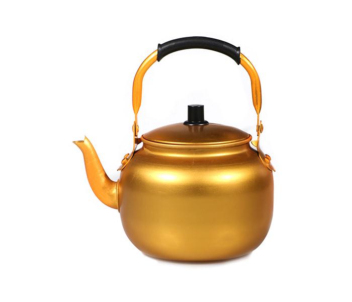 Delcasa DC1087 2 Litre Aluminum Golden Tea Kettle - Zoom Image