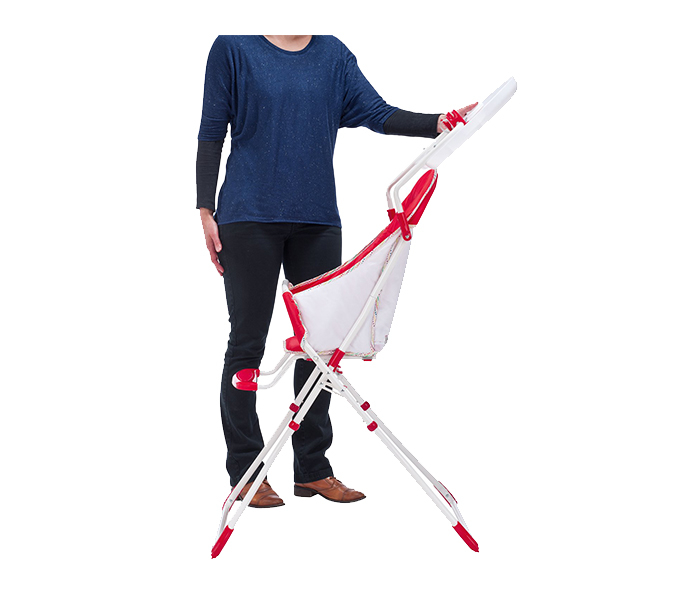 Safety 1st 27738825 Red Dot Kanji Highchair - Red & White - Zoom Image 2