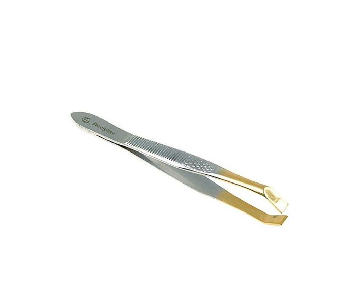 Beautytime N11029017A Triple XXX Tweezers - Silver & Gold - Zoom Image