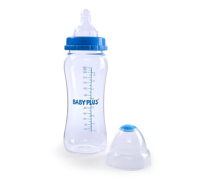 Baby Plus BP6853 280 ml Glass Feeding Bottle - Zoom Image