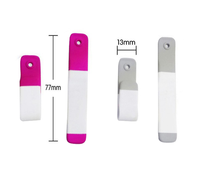 Trands TR-HO72 Magnetic Cable Organizer Clip - White & Pink - Zoom Image 5