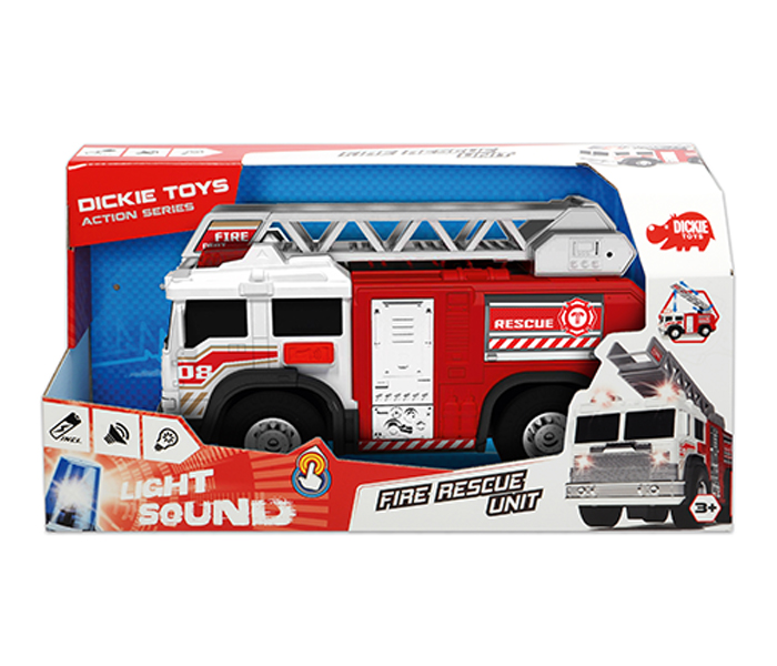 Dickie 203306005 30CM Action Series Fire Rescue Unit - White - Zoom Image 2