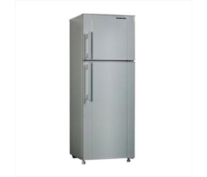 Nikai NRF280DN3S Double Door Metal Refrigerator 280 Liter Silver - Zoom Image 2