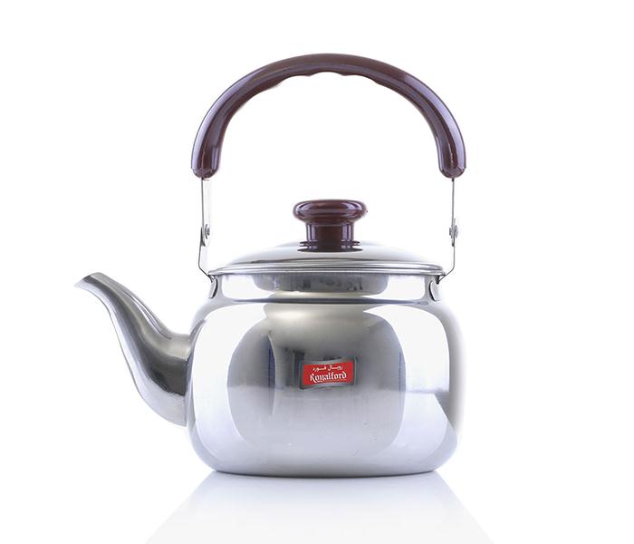 Royalford RF6188 0.75 Litre Stainless Steel Tea Kettle - Silver - Zoom Image 1