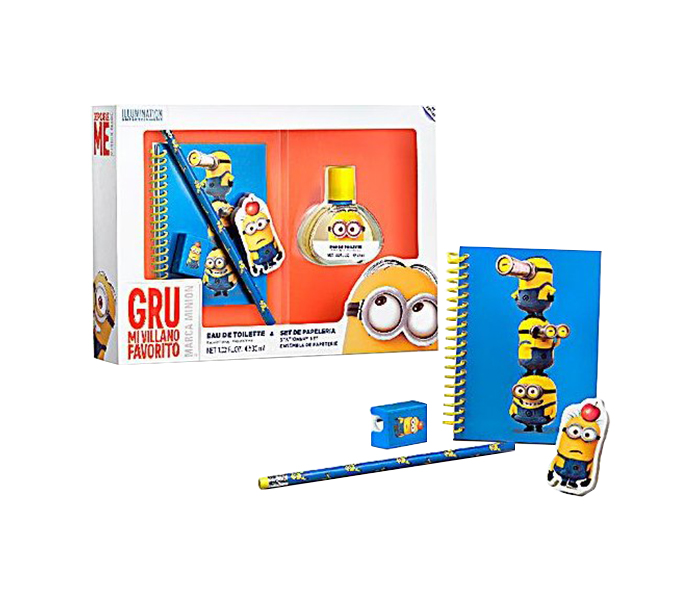 Minions Despicable Me Minion Made Eau De Toilette 30 ml & Stationery Set for Kids - Zoom Image