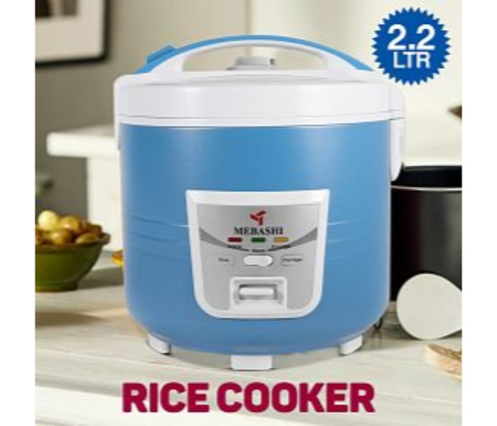 Mebashi ME-RC777 2.2 Liter Electric Rice Cooker 900 W Blue - Zoom Image 7