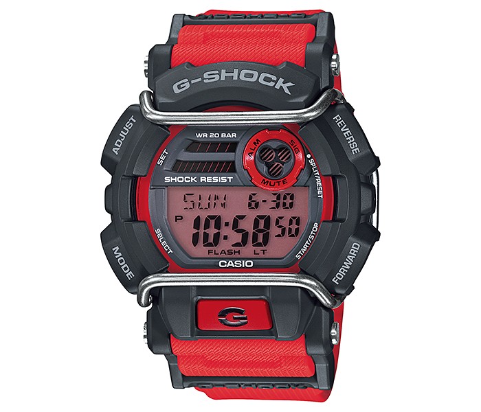 Casio G Shock GD-400-4DR Mens Digital Watch Red - Zoom Image 2