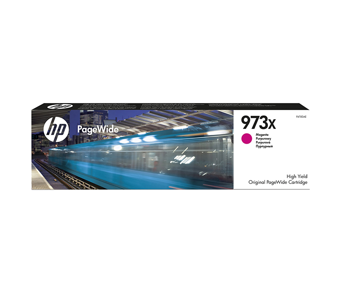 HP 973X High Yield Original PageWide Cartridge - Magenta (F6T82AE) - Zoom Image