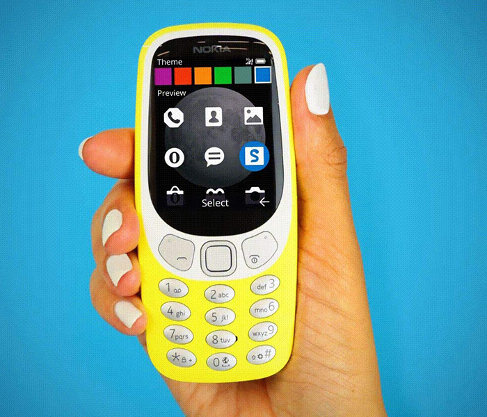 Nokia 3310 3G Dual Sim Mobile Phone - Yellow - Zoom Image 3