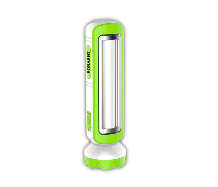 Sonashi SPLT-115 2-In-1 Rechargeable LED Torch with Lamp - Green - Zoom Image 4