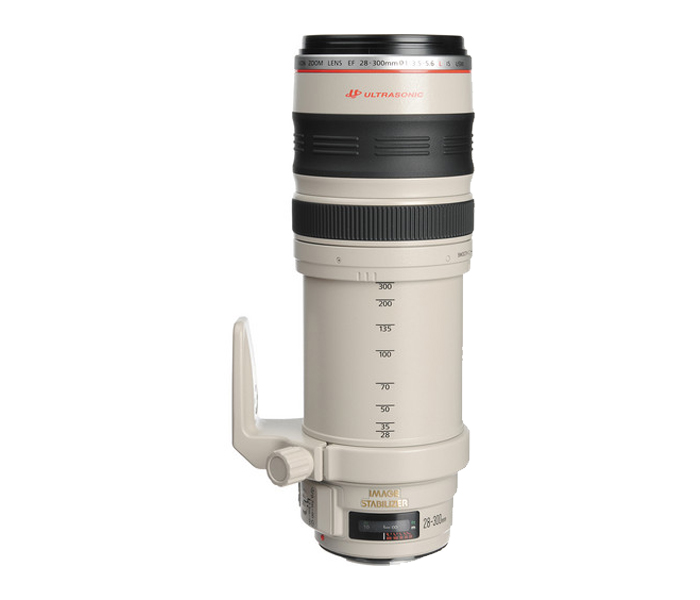 Canon EF 28-300mm f/3.5-5.6L IS USM Lens - Grey & Black - Zoom Image 2