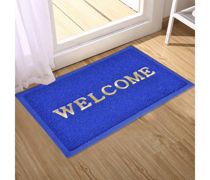 Taqdeer 0306-1 Supreme Home Collective PVC Door and Bath Mat Assorted - Zoom Image 1