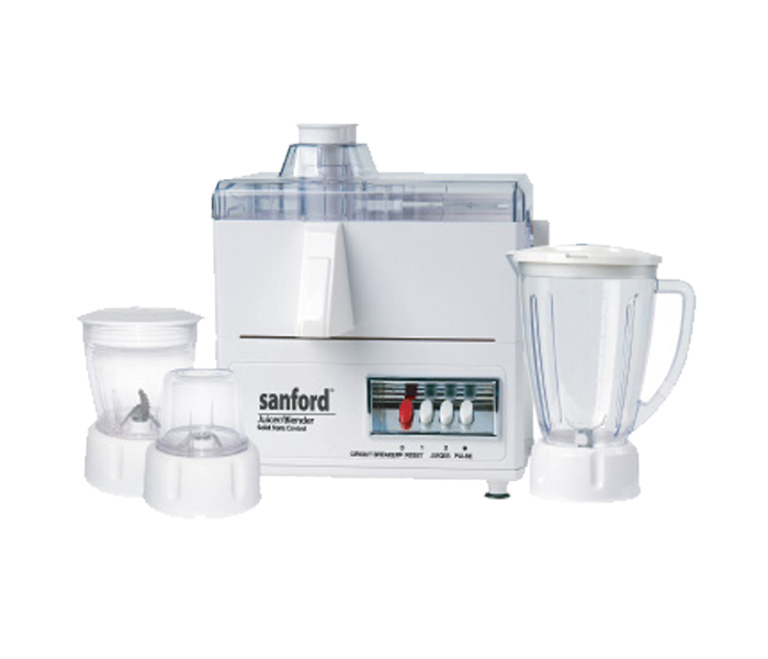 Sanford SF5503JB BS 4-in-1 400 Watts Juicer Blender - White - Zoom Image