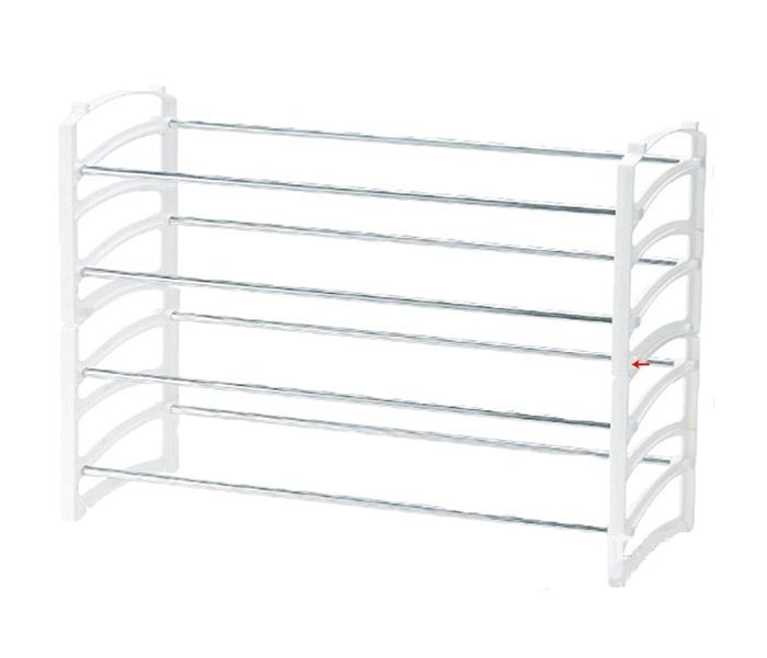 Olympia 5872 4 Layer Stainless Steel Shoe Rack - Zoom Image 2