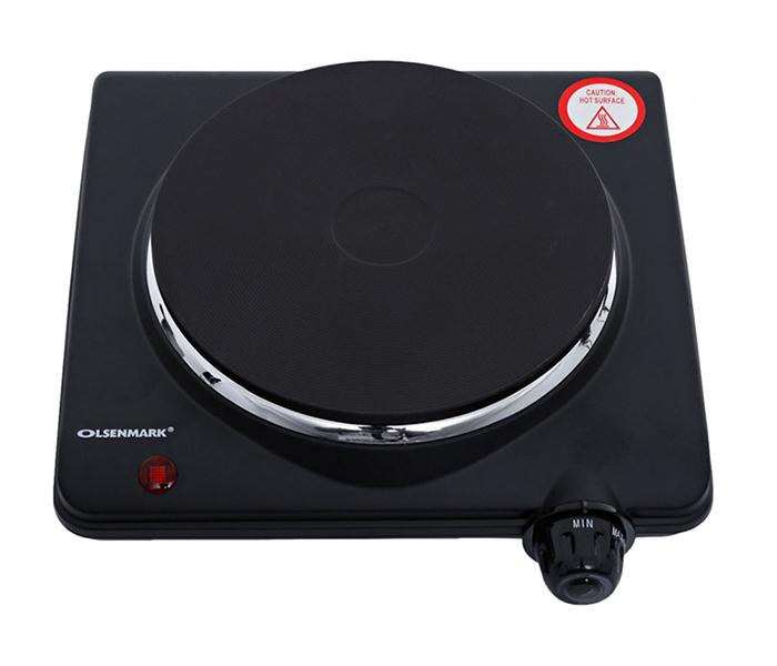 Olsenmark OMHP2033 Electric Single Hot Plate - Black - Zoom Image 2