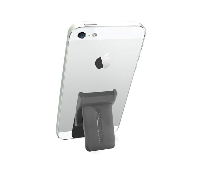 Promate GripMate Universal Secure Finger Grip and Kick Stand for Smartphones - Grey - Zoom Image 5