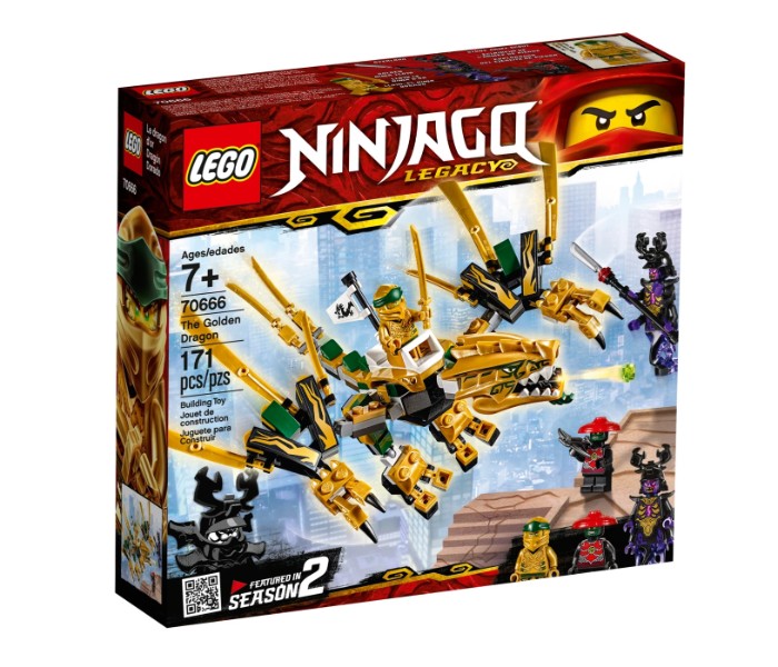 Lego Ninjago 70666 The Golden Dragon Multicolor - Zoom Image 4