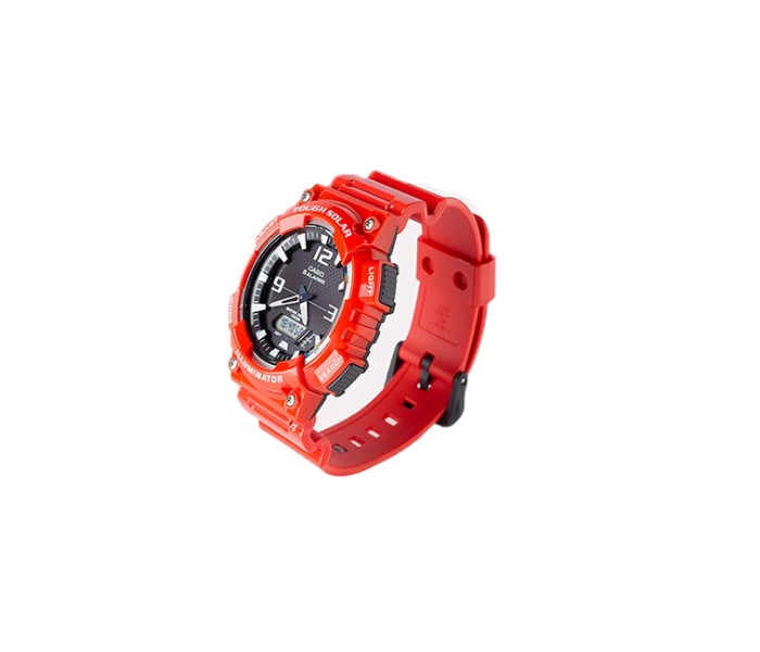 Casio AQ-S810WC-4AVDF (CN) Mens Sports Analog and Digital Watch Red and Black - Zoom Image 1