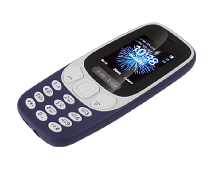 H-mobile 3310 1.7-inch Dual SIM 2G 0.3MP Camera Phone - Blue - Zoom Image 2