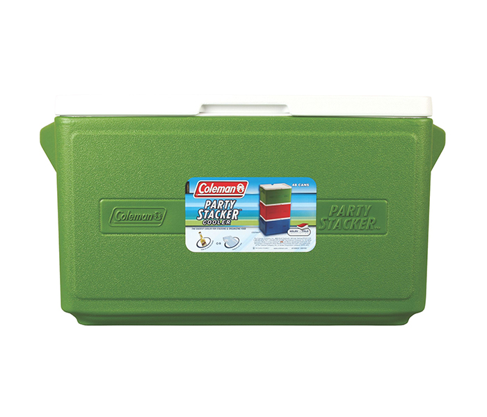 Coleman 3000000482 48 Can Party Stacker Cooler - Green - Zoom Image 1