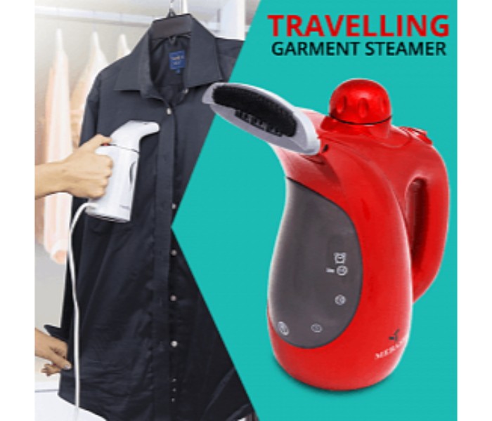 Mebashi ME-GPST2001 Travelling Garment Steamer 800 W Red - Zoom Image 7