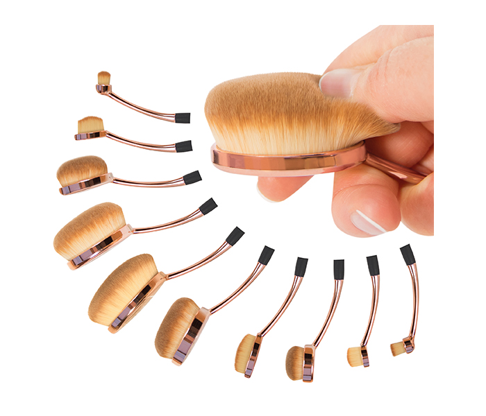 Rio BRCH Oval Cosmetic Brush Collection - Zoom Image 3