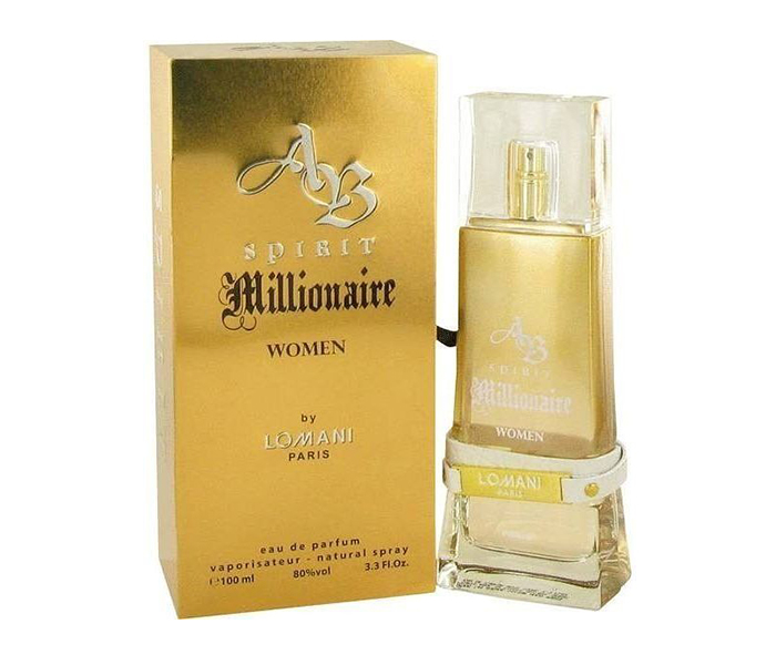 Lomani 100ml AB Spirit Millionaire Eau De Parfum Spray for Women - Zoom Image