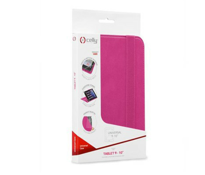 Celly Unitab 9-10 inch Universal Tablet Flip Case - Pink - Zoom Image 3