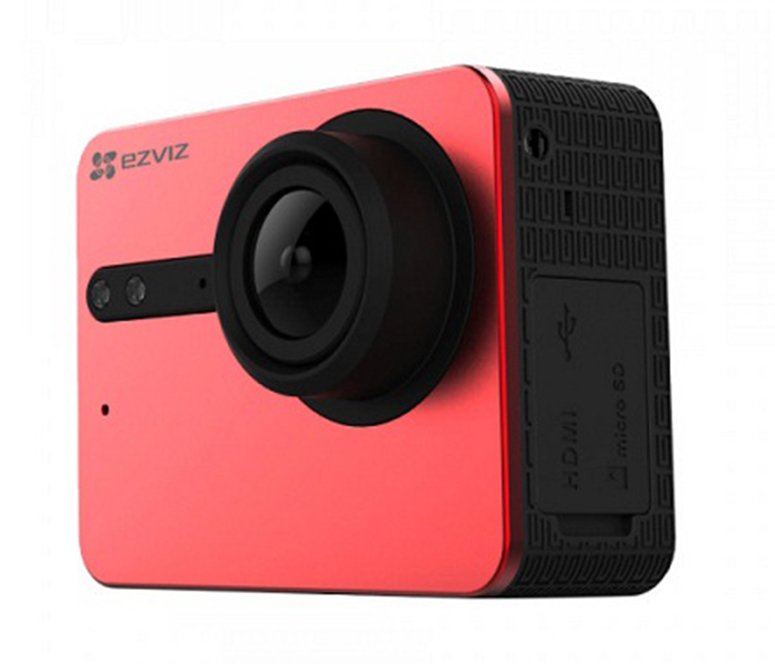 EZVIZ CS-SP200-A0-216WFBS S5 Sports Camera - Red - Zoom Image