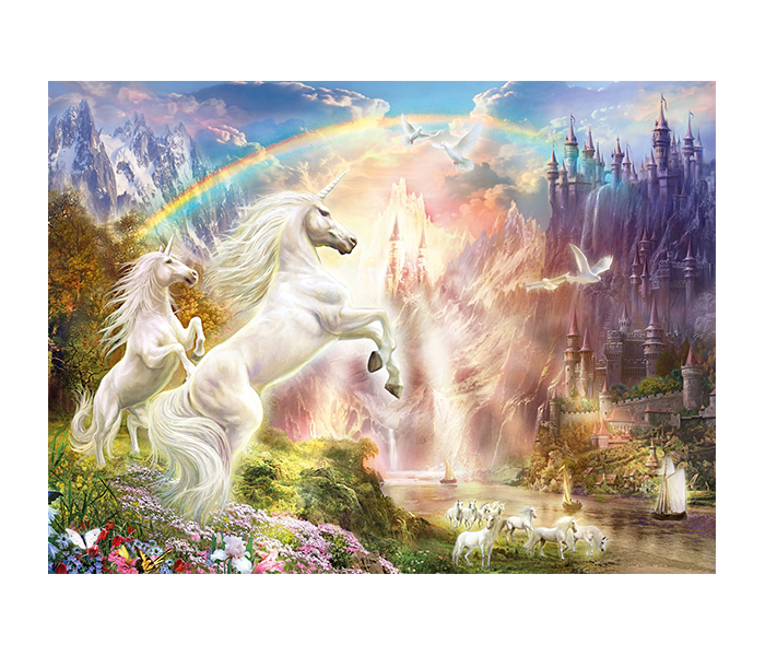 Clementoni 35054 Unicorns Sunset Adult Puzzle - 500 Pieces - Zoom Image 1