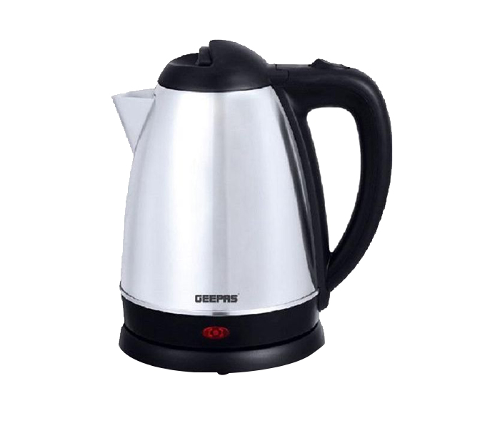 Geepas GK38011 1500 Watts Stainless Steel Kette - 1.8 Litre, Silver - Zoom Image