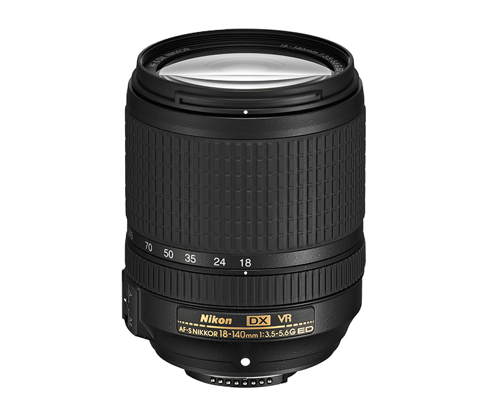 Nikon AF-S DX Nikkor 18-140mm f/3.5-5.6G ED VR Lens - Black - Zoom Image 3